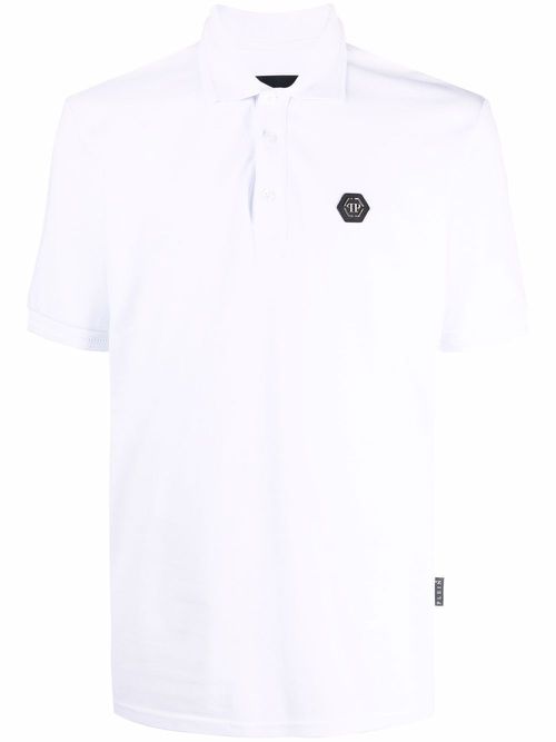 Iconic Plein polo shirt - White
