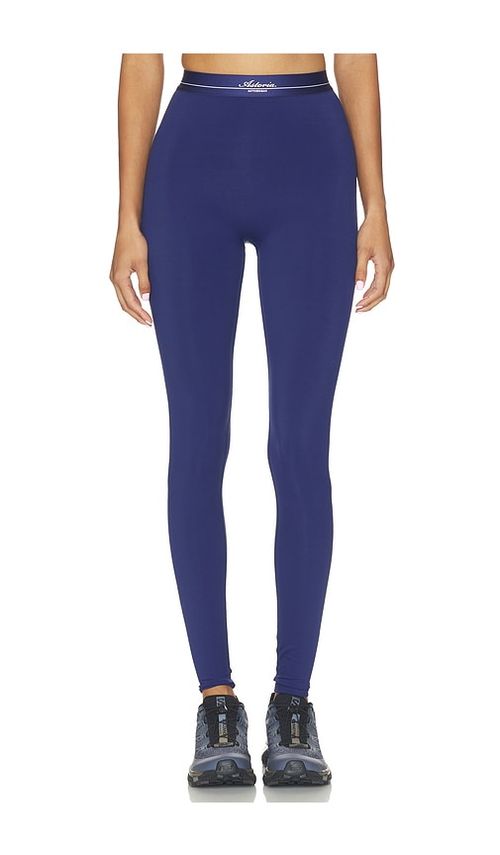 Astoria Full Length Legging in Navy Ocean Cavern. - XS also in S, M