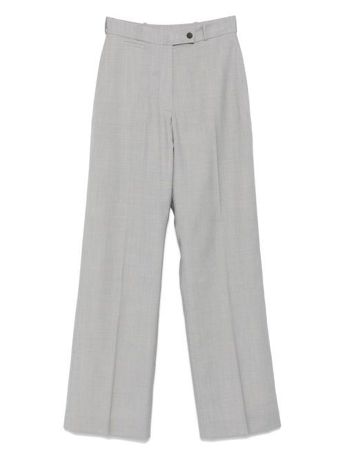 Tailored wool trousers - Grey