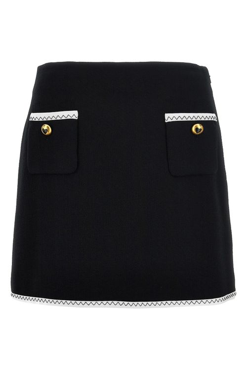 Heart Button Skirt