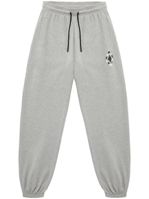 Bandana Cross cotton track pants - Grey