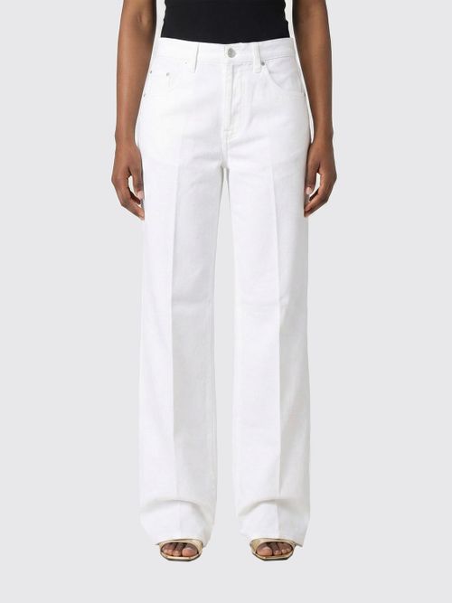 Jeans Woman color White