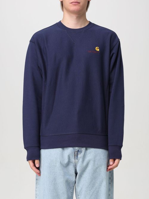 Sweatshirt Men color Blue