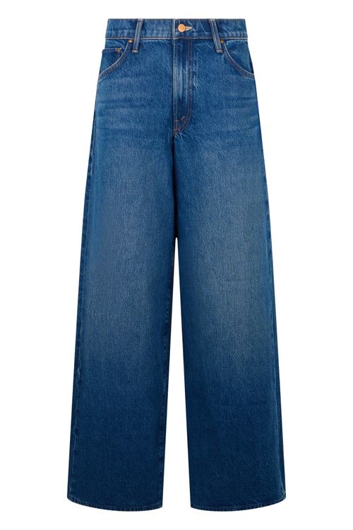 Blue Relaxed High Rise Jeans