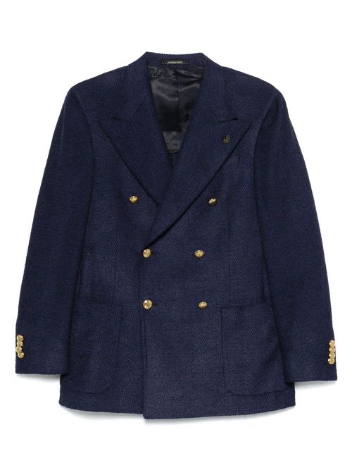 Gabriele Pasini textured blazer - Blue