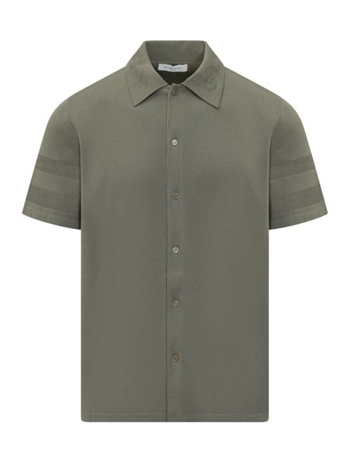 Green Regular Solid Shirt