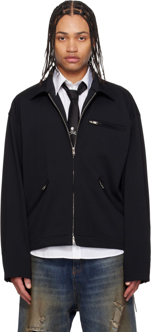 Black Jersey Detroit Jacket