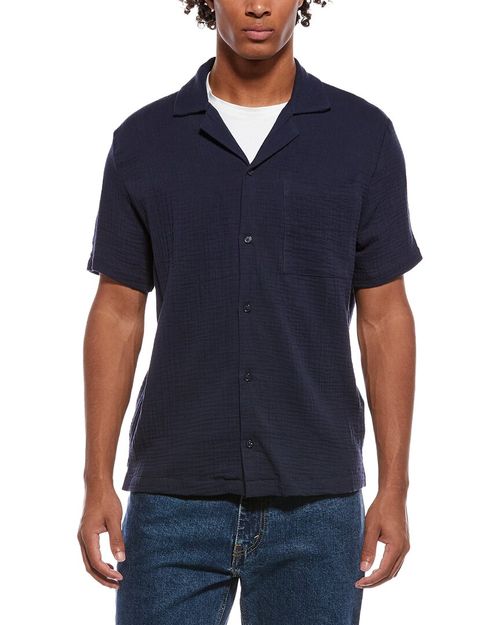 Gauze Camp Collar Shirt