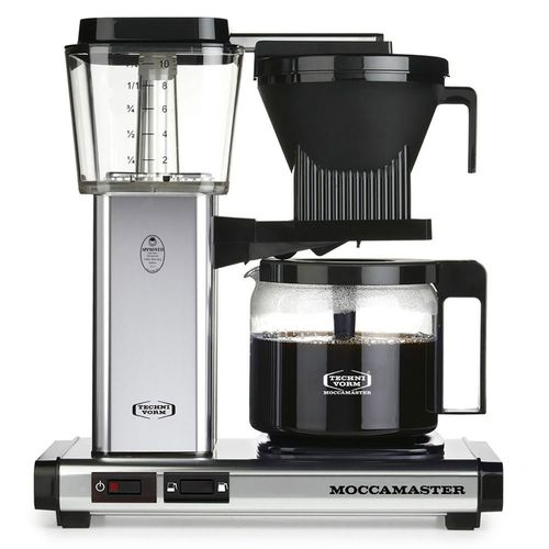 Moccamaster KBGV Select 10-Cup Polished Silver Coffee Maker