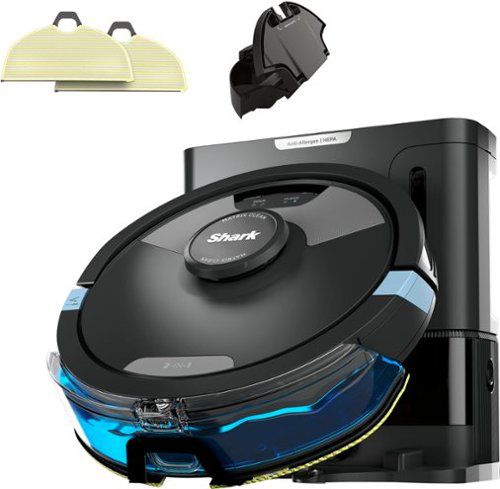 Matrix Plus 2in1 Robot Vacuum & Mop with Sonic Mopping, Matrix Clean, Home Mapping, HEPA Bagless Self Empty, WiFi - Black