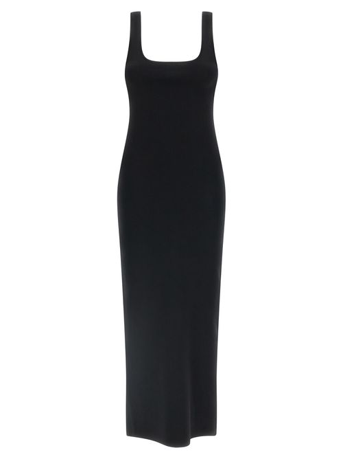 Squared Neckline Dress