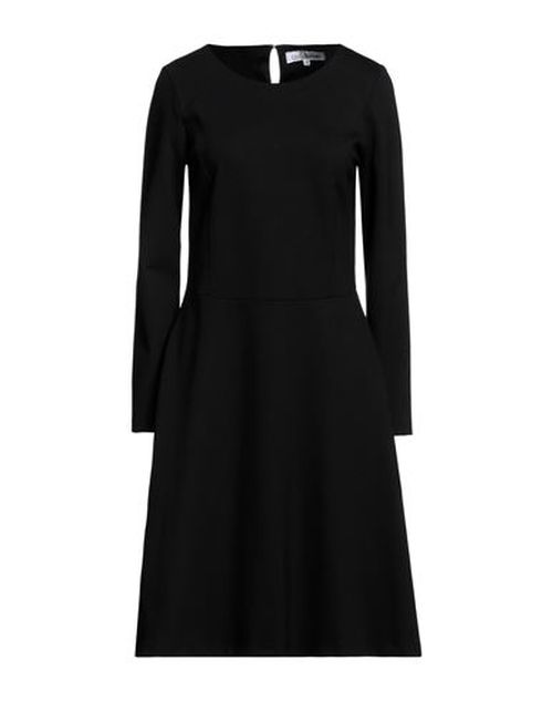 Woman Midi dress Black Size S Viscose, Polyamide, Elastane