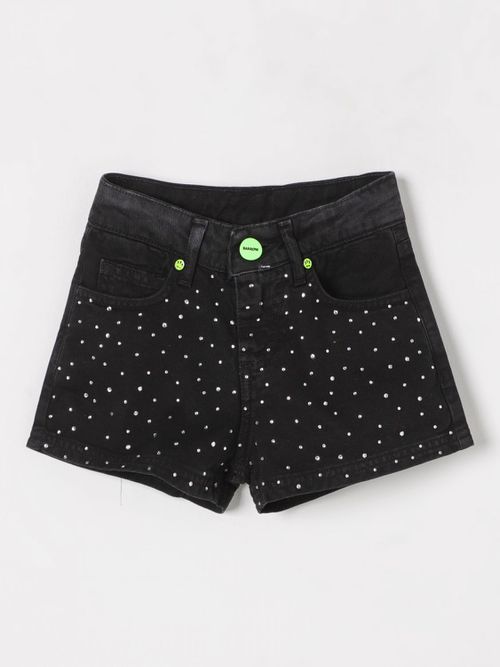 Short Kids color Black