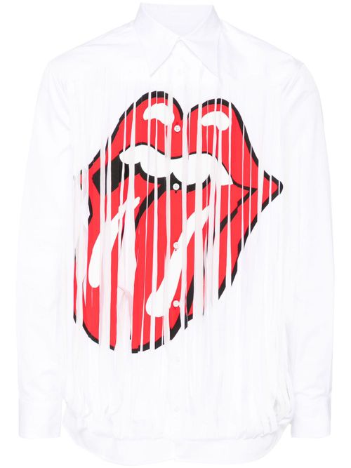 Graphic print shirt - White