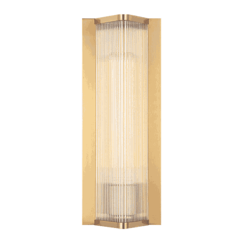Matteo Palmira 1-Light Wall Sconce In Aged Gold Bra