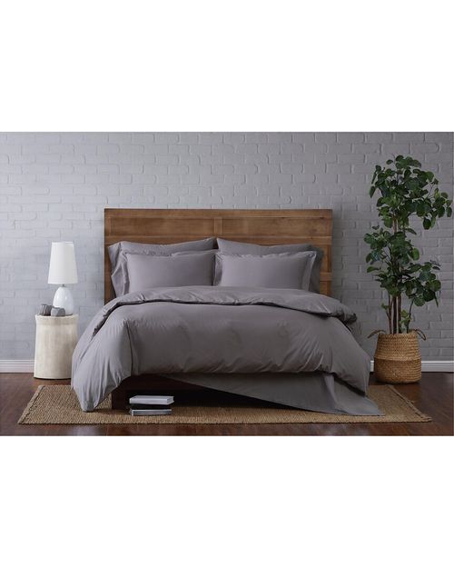 Cannon Solid Percale Duvet Set