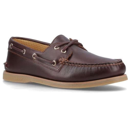 Sperry Authentic Gold Cup Leather Men's Brown Standard Boat Shoe