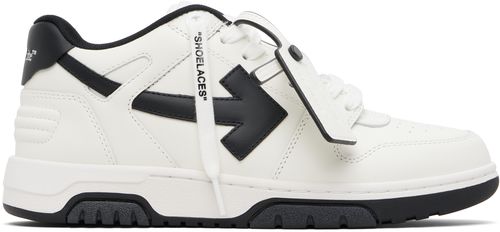 White & Black Out Of Office Sneakers