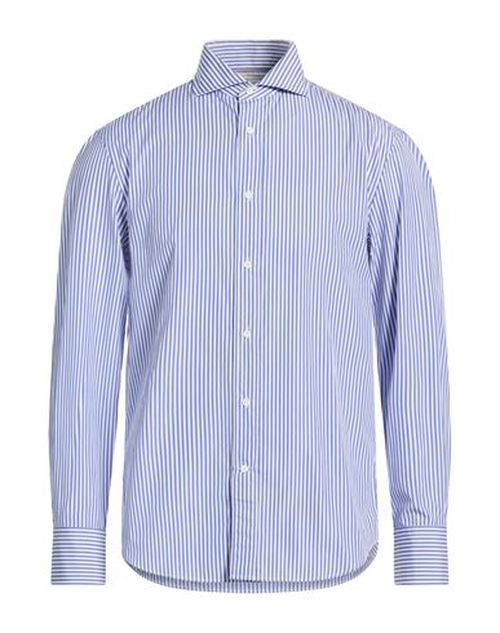 Man Shirt Azure Size M Cotton