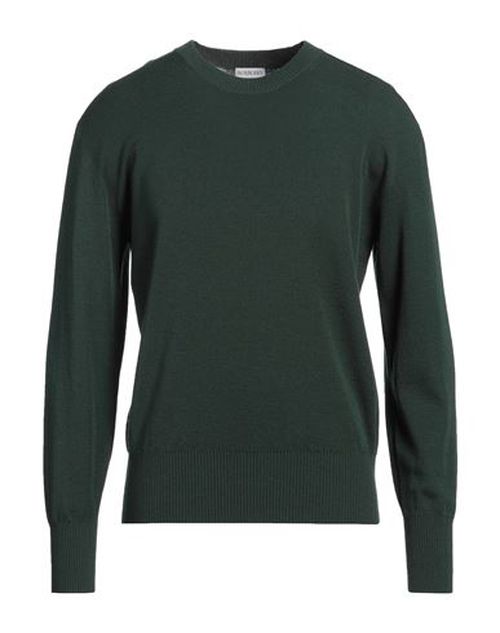 Burberry Man Sweater Dark green Size S Wool