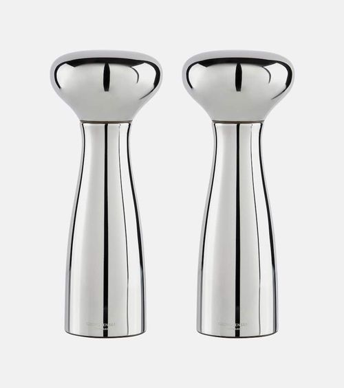Alfredo stainless steel salt and pepper grinders by Alfredo Häberli