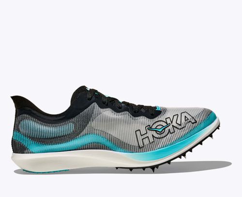 HOKA Cielo FlyX Elite Shoes in Black/Cielo Blue