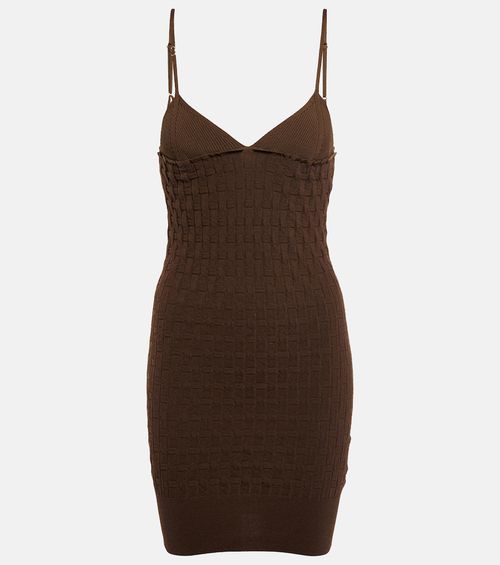 La Robe Maille Tacido minidress