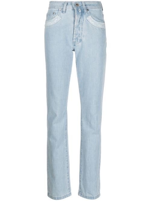 - Patchwork Organic Cotton Jeans