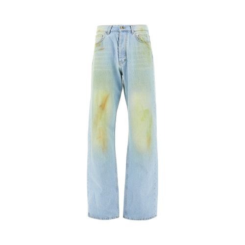 C.9.3 Stained effect Relaxed Fit jeans Man 50