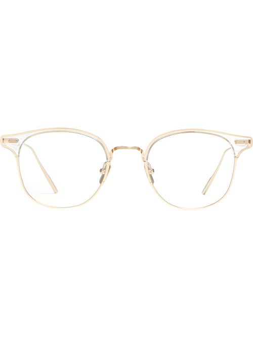 Alio X C1 round-frame glasses - White