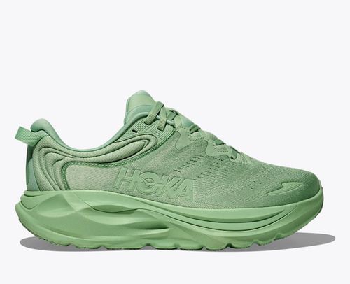 HOKA Women's Gaviota 6 Shoes in Vintage Green/Vintage Green