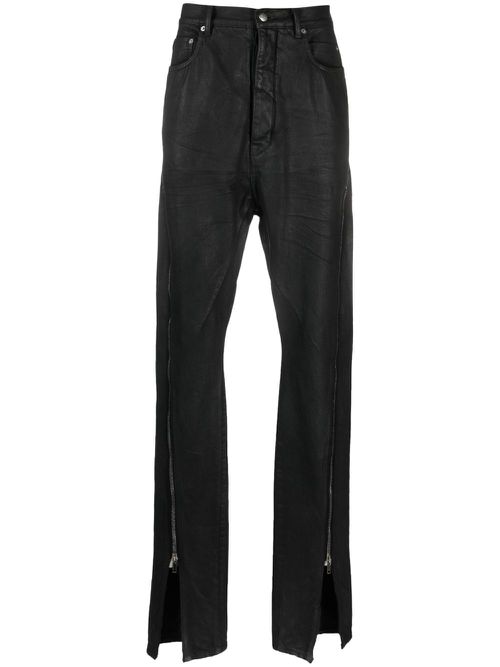 Bolan Banana high-rise slim-fit jeans - Black
