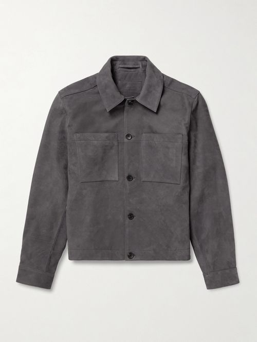 Suede Overshirt