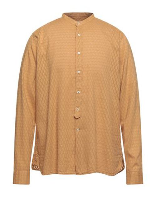 Man Shirt Camel Size 16 ½ Cotton