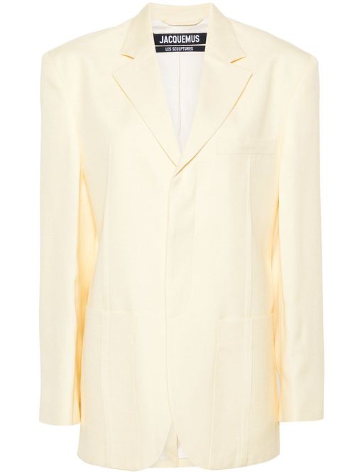 La Veste D'Homme oversized blazer - Yellow