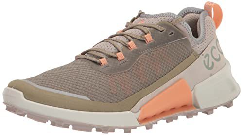 ECCO Women's Biom 2.1 Low Textile Trail Running Shoe, Black/Black/Magnet, 7-7. 5