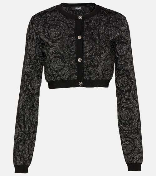Barocco cropped cardigan