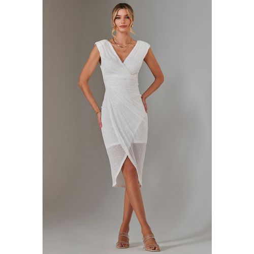 Aisla Ruched Sequin Bodycon Dress
