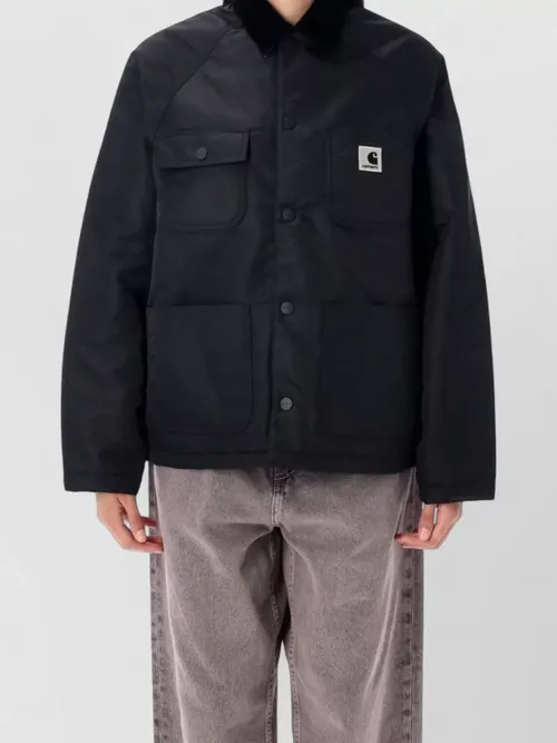 Carhartt Wip - quilted loose-fit chore jacket