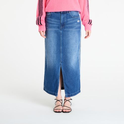 Adidas Adicolor 3-Stripes Denim Pencil Skirt Indigo Deni