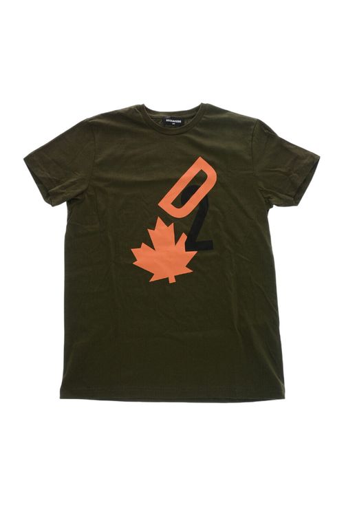 Boys Olive Regular T-Shirt