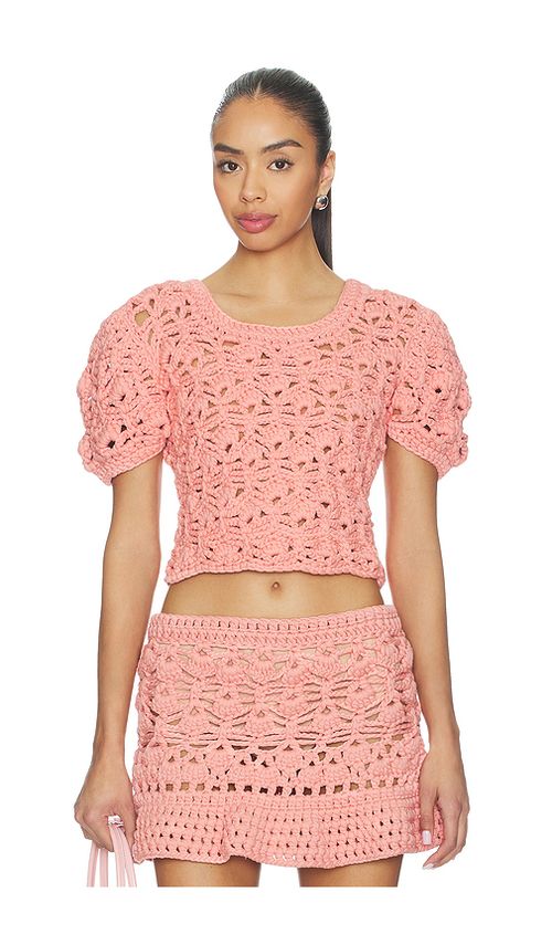 Aniye Records Mabel Top in Pink. XS. Also in S