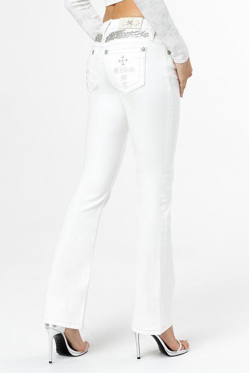 "Gabbriette Low Rise Bootcut Jeans