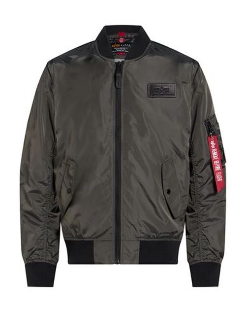Man Jacket Grey Size L Nylon