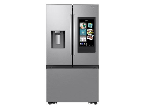 25 cu. ft. Mega Capacity Counter Depth 3-Door French Door Refrigerator with Family Hub™ in Stainless Steel(RF27CG5900SRAA)