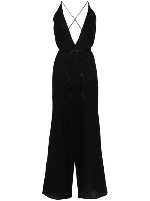 Pakkun cotton jumpsuit - Black