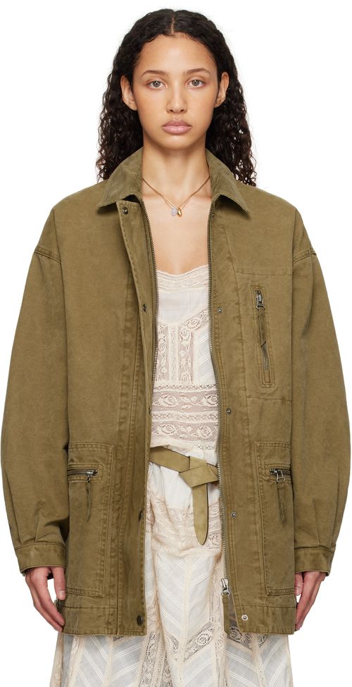 Isabel Marant Etoile Tan Kimelia Jacket