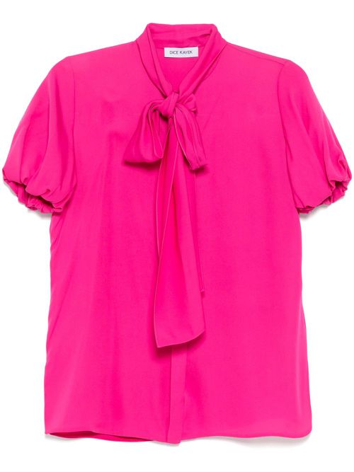 Slik blouse - Pink
