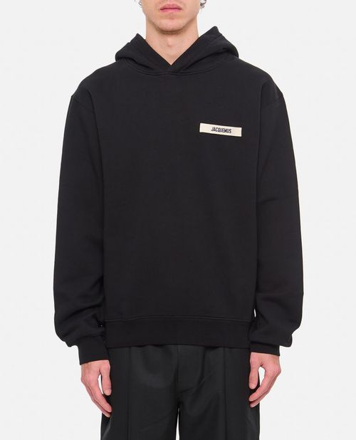 Gros Grain Sweatshirt Black