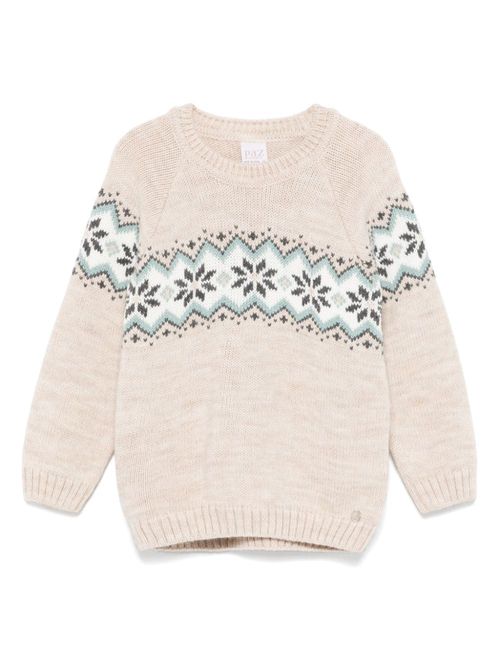 Fair-isle sweater - Neutrals